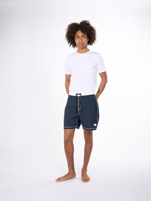 KnowledgeCotton Apparel  - Board swim shirts - GRS/Vegan PETA - Total Eclipse